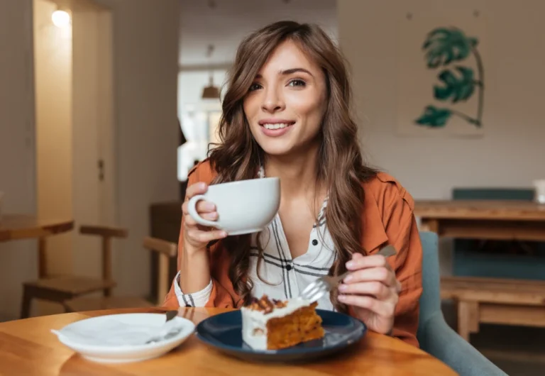 Happy Customer enjoying coffee from our premium coffee machine - demeureliving.com